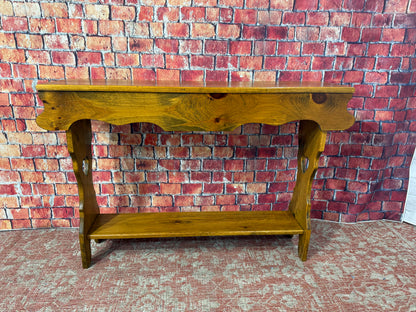 Pine Console Table