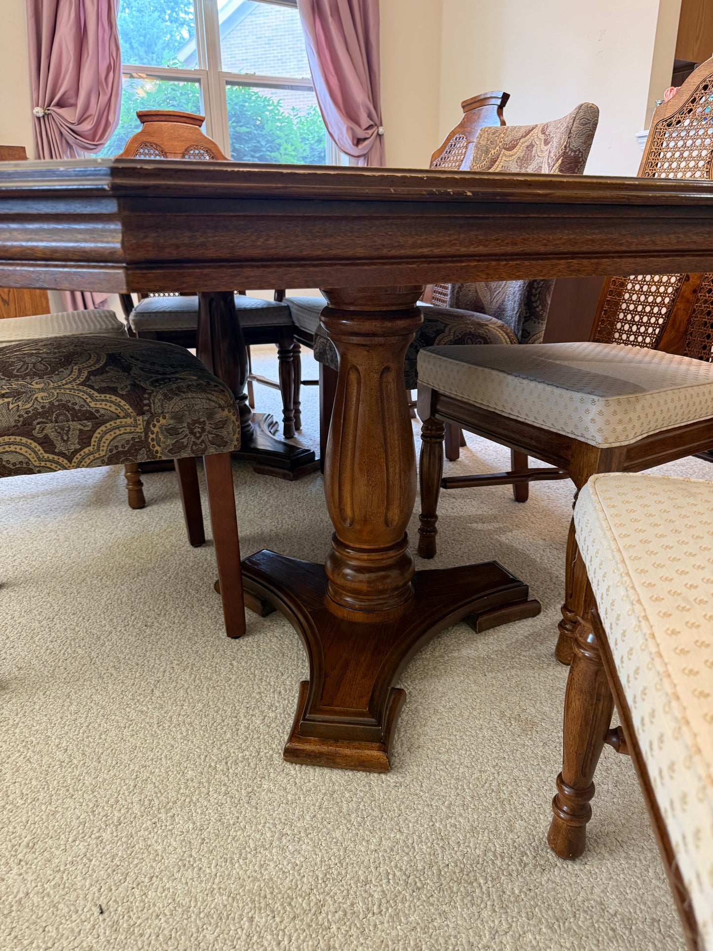 Dining Table & 7 Chairs