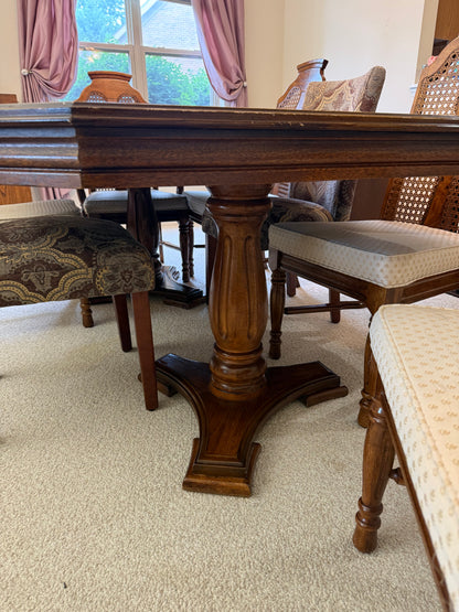 Dining Table & 7 Chairs