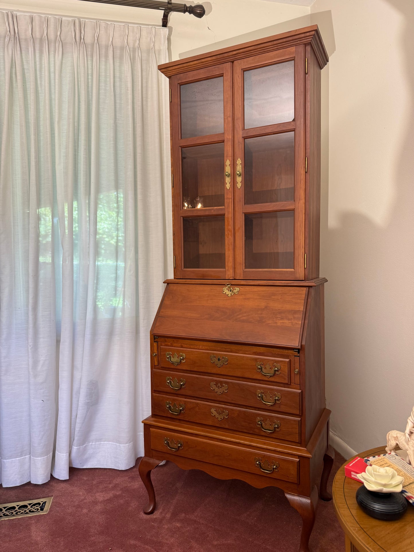 Secretary Desk w/ 4 Drawers