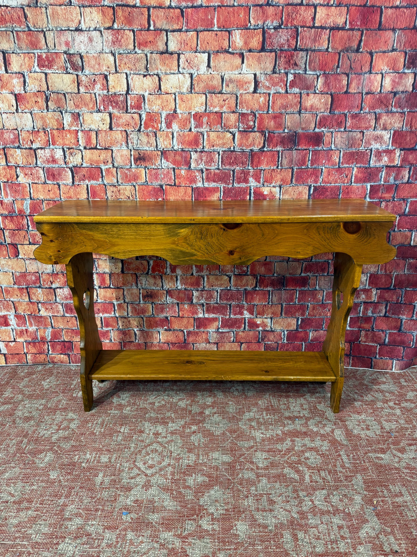 Pine Console Table