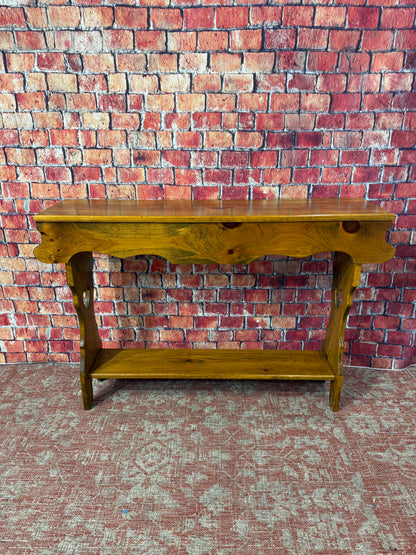 Pine Console Table