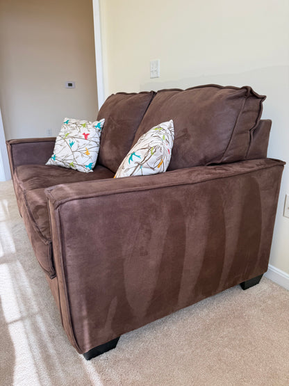 Loveseat & Pillows