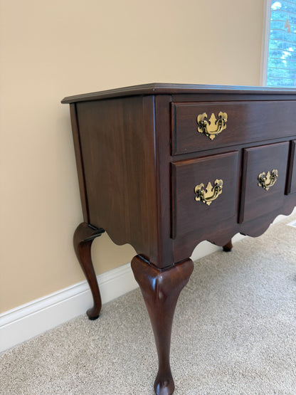 Ethan Allen Queen Ann Cherry Lowboy