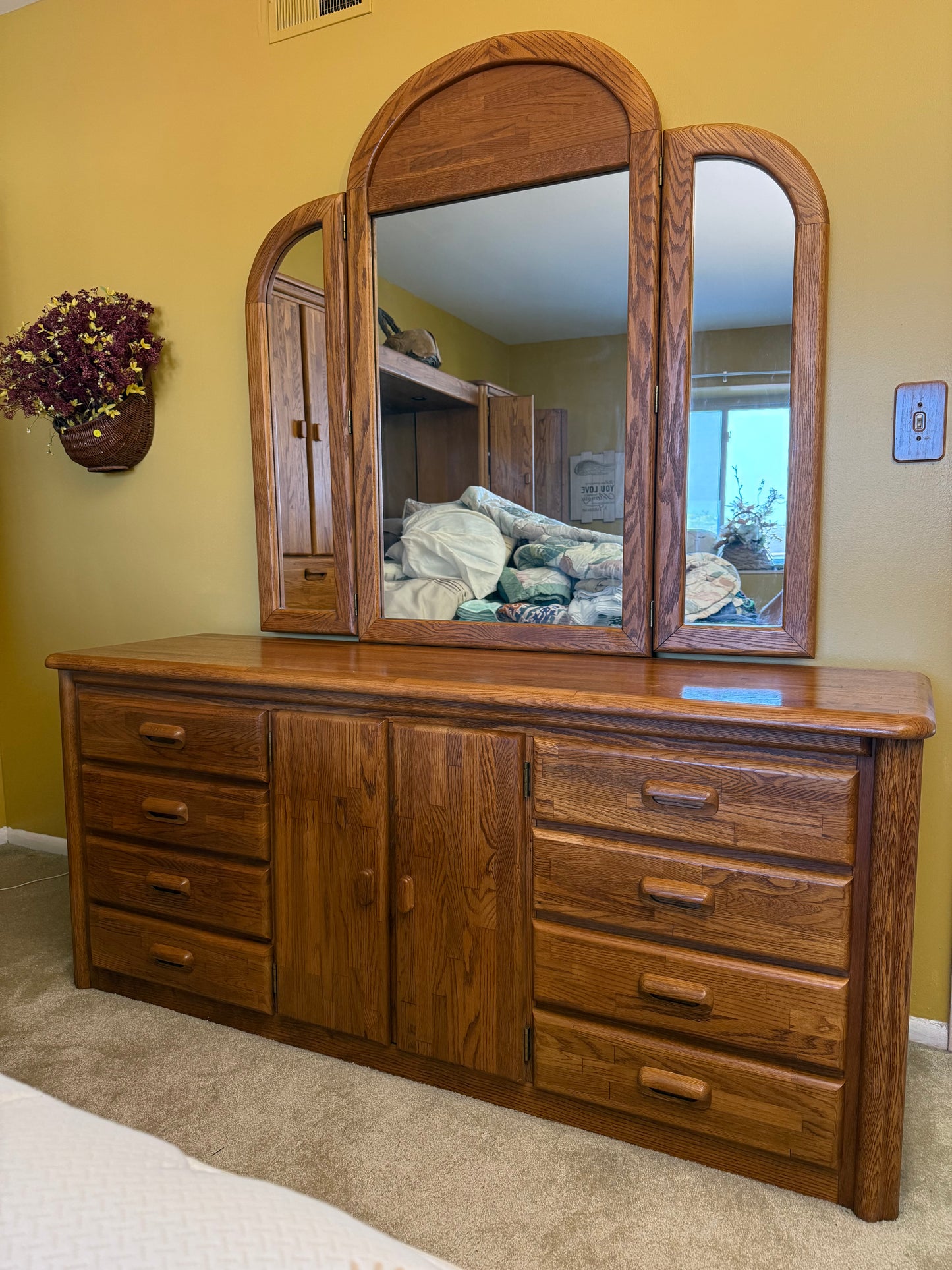 Broyhill Dresser - Folding Mirror