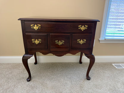 Ethan Allen Queen Ann Cherry Lowboy