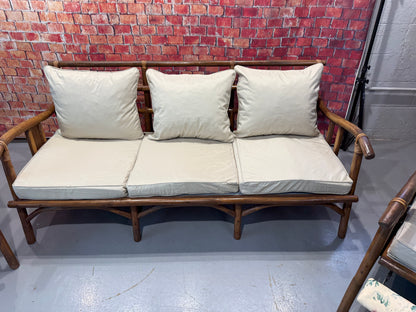 Rattan Sofa and Chairs