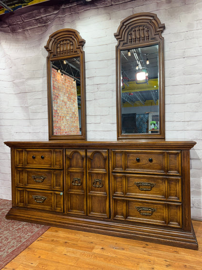 Vintage Dresser w/ 2 Mirrors
