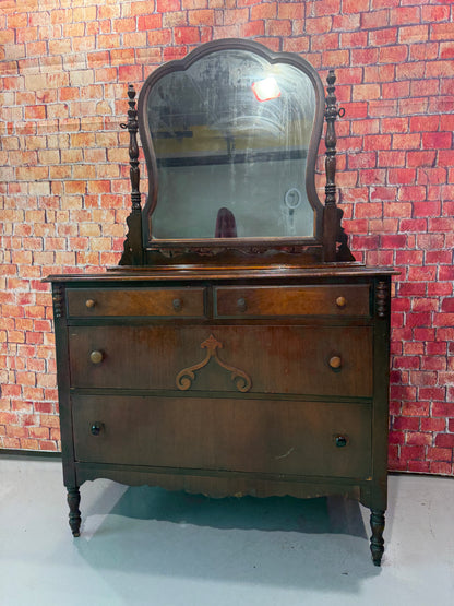 Antique Dresser w/ Mirror