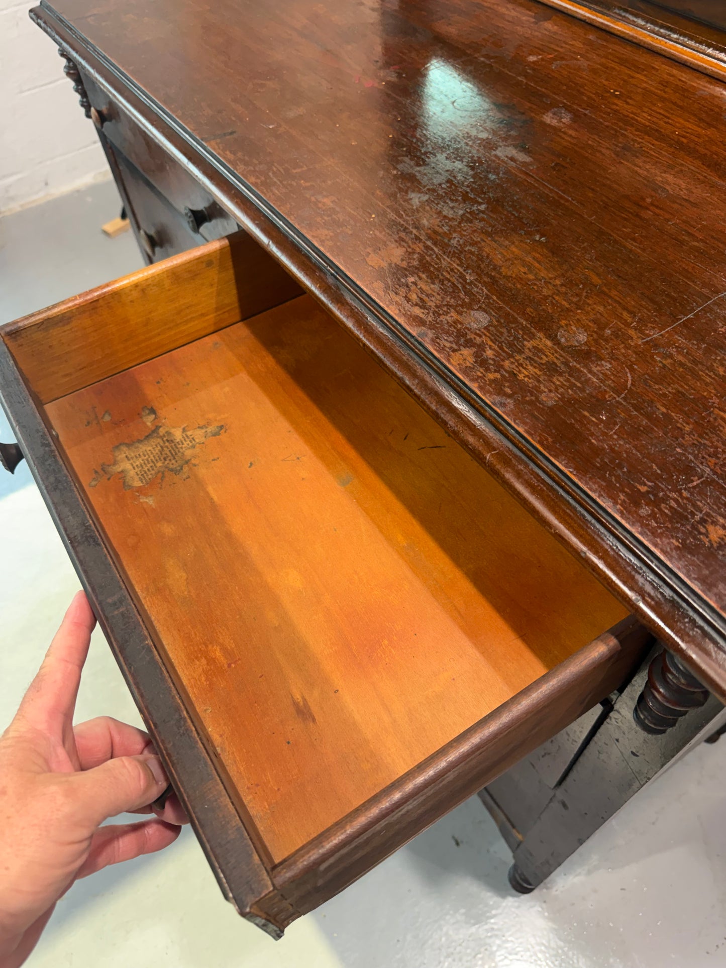 Antique Dresser w/ Mirror