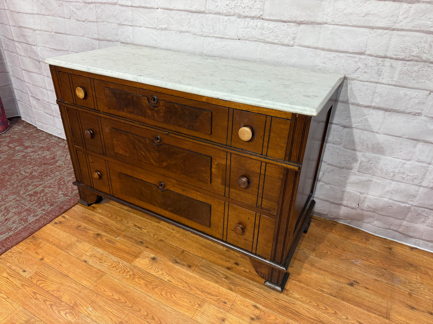 Antique Dresser - Marble Top