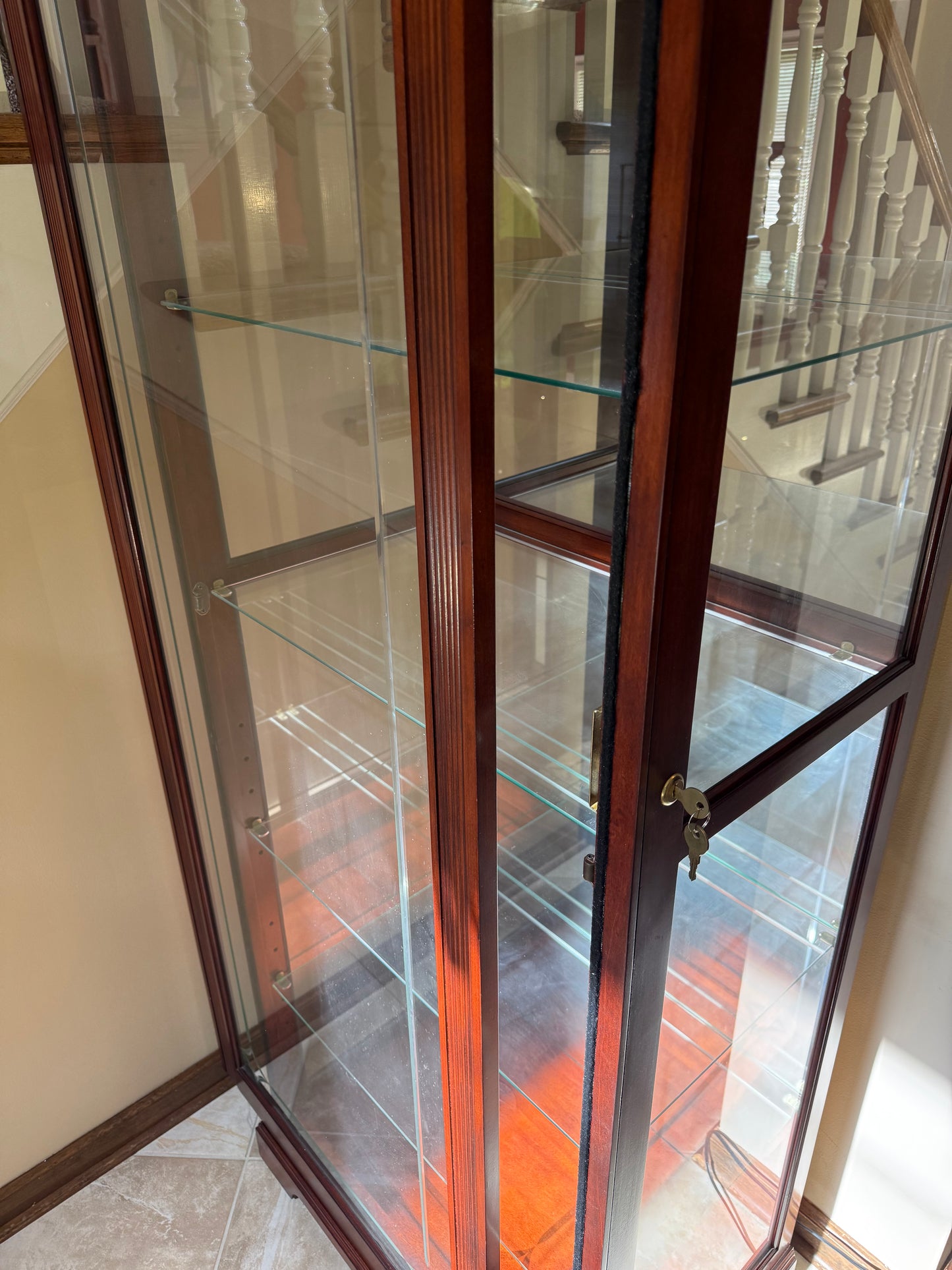Curio Cabinet - Sliding Door