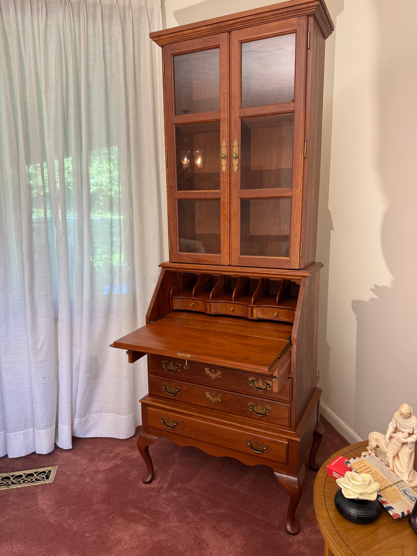 Secretary Desk w/ 4 Drawers