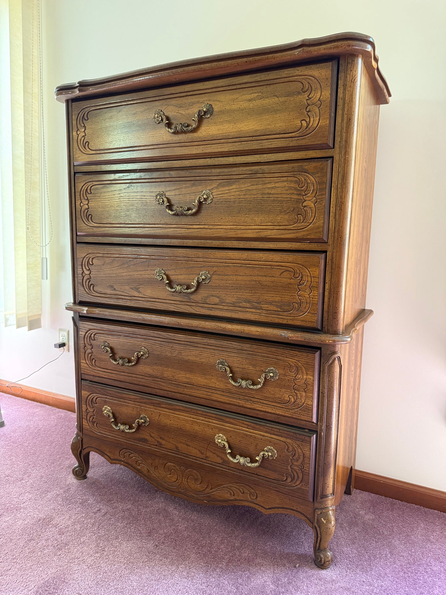 Vintage Bassett Chest of Drawers