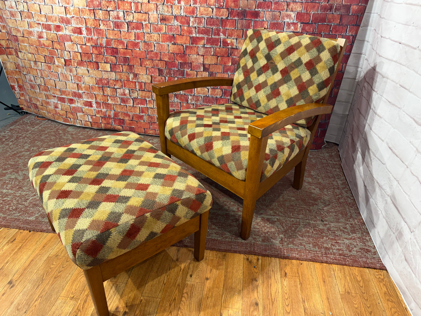 Chair and Ottoman