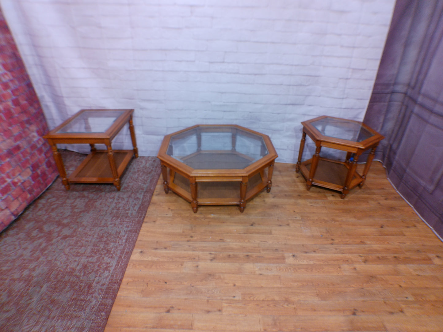 Coffee Table & Two End Tables