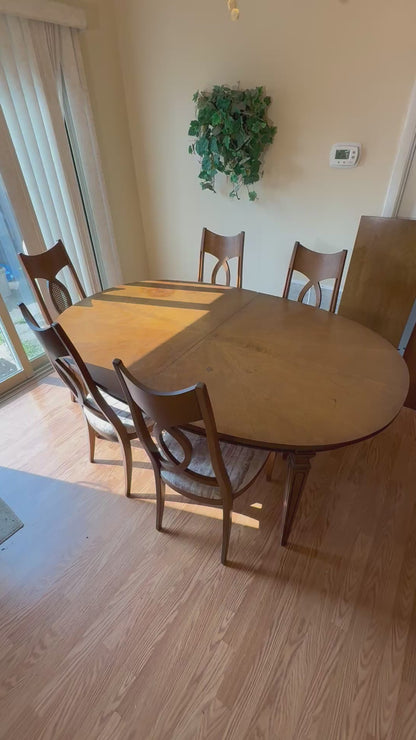 MCM Dining Table & 5 Chairs