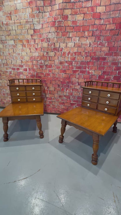 Vintage Maple End Tables