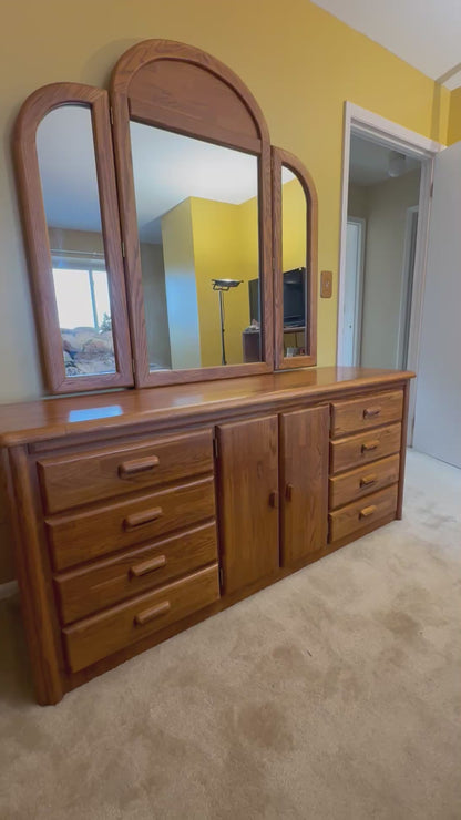 Broyhill Dresser - Folding Mirror