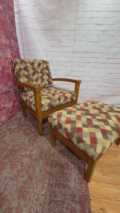 Chair and Ottoman