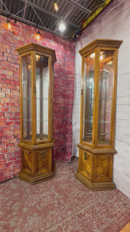 Matching Curio Cabinets
