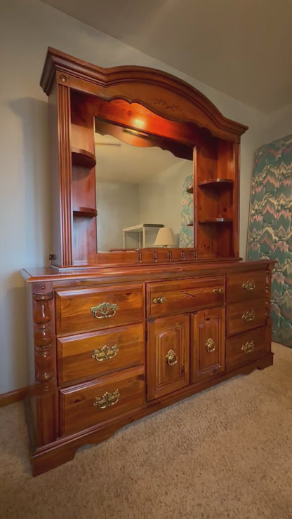 Broyhill Dresser & Mirror