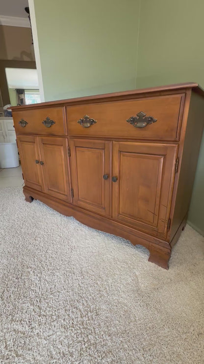 Vintage Buffet Table