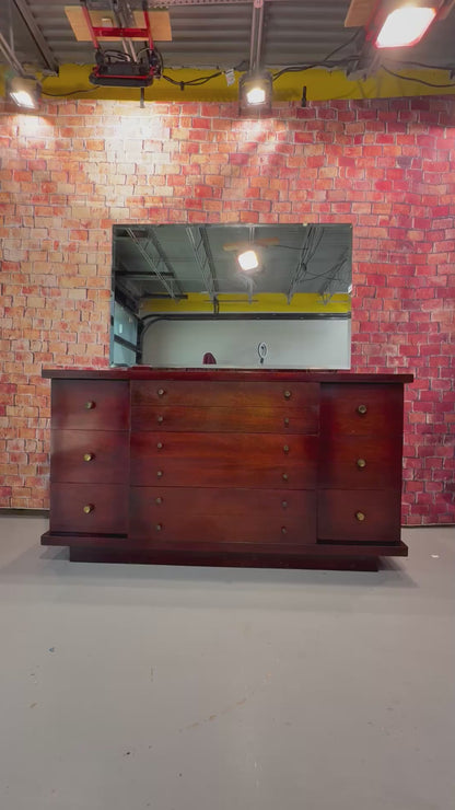 Vintage Dresser & Mirror - MCM