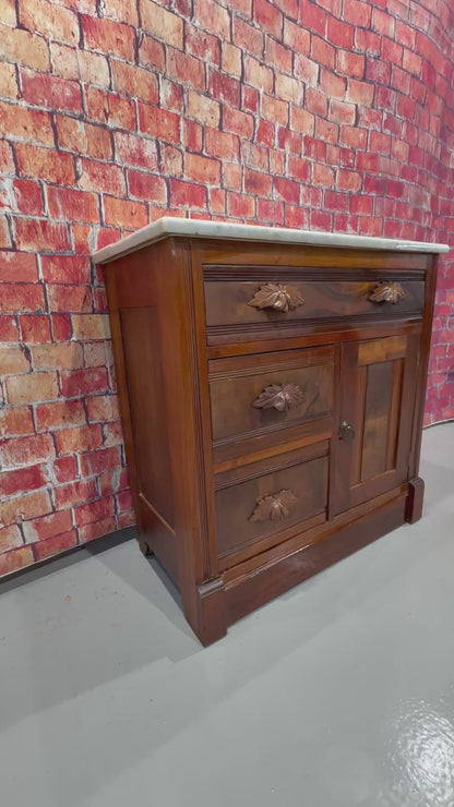 Antique Washstand - Marble Top