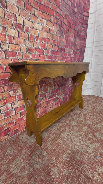 Pine Console Table