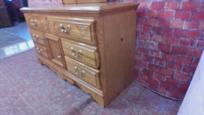 Bassett Dresser & Mirror