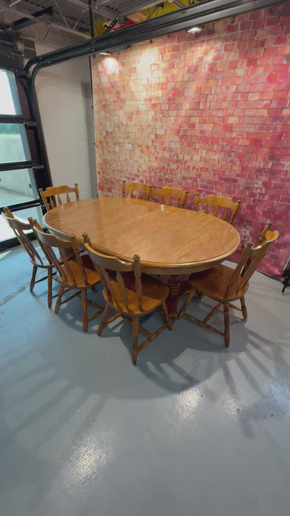 Dining Table & 8 Chairs