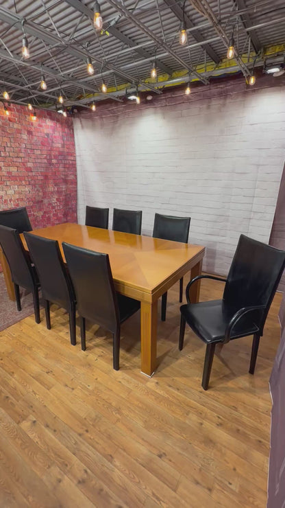 Dining Table & 8 Chairs