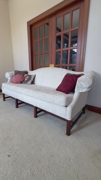 White Sofa and Pillows